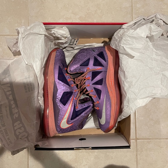 Purple and Orange Athletic Shoes main image 6